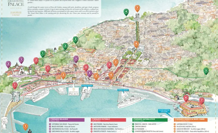 Ancona in un giorno - Itinerario a piedi senza stress