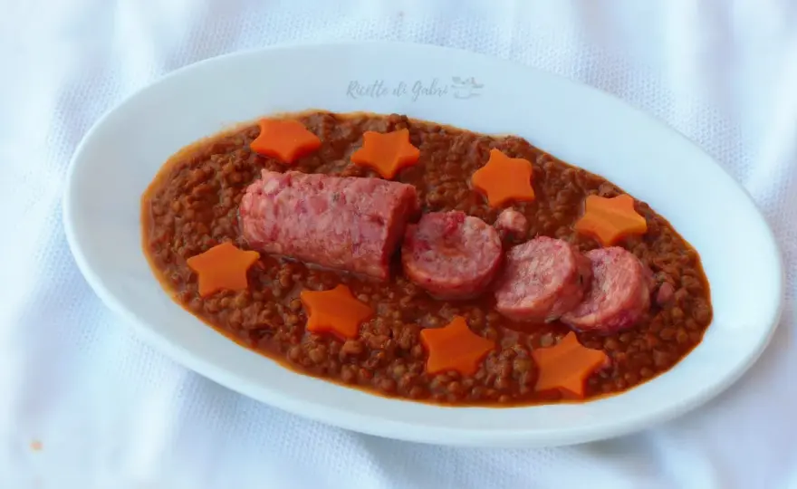 Lenticchie e Cotechino alla Marchigiana - La Ricetta Autentica